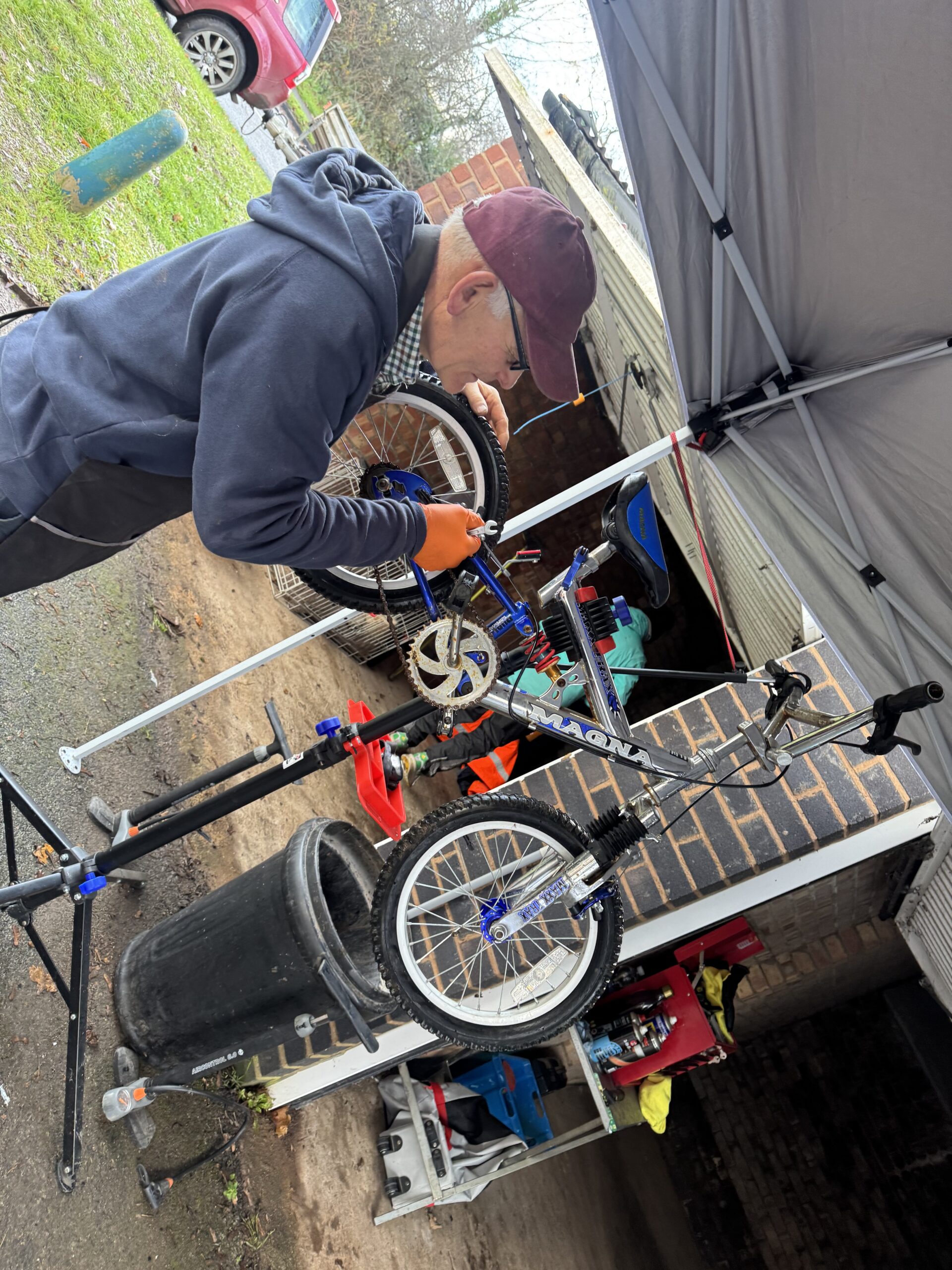 Bike Repair Hub Opening